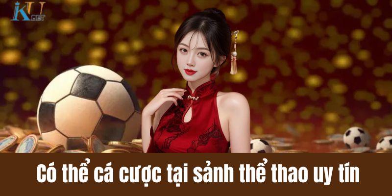 Có thể cá cược tại sảnh thể thao uy tín